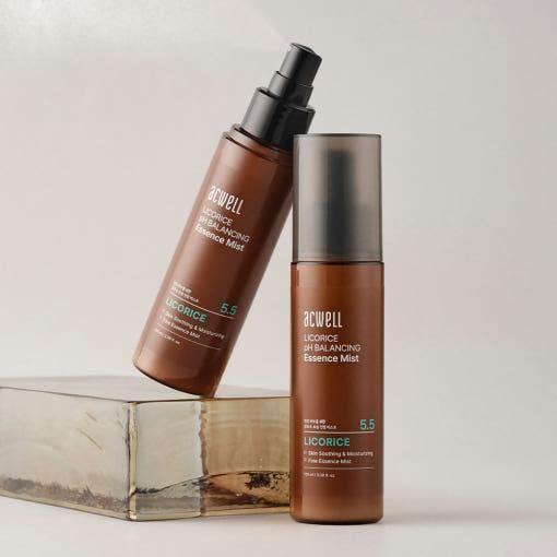 Acwell Licorice pH Balancing Essence Mist 100ml – Hydrating & Brightening Essence Mist for All Skin Types Acwell Licorice pH Balancing Essence Mist - 100ml - Glam Global UKacwell