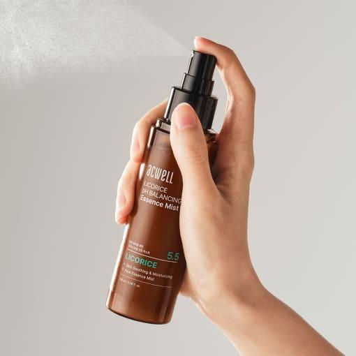 Acwell Licorice pH Balancing Essence Mist 100ml – Hydrating & Brightening Essence Mist for All Skin Types Acwell Licorice pH Balancing Essence Mist - 100ml - Glam Global UKacwell