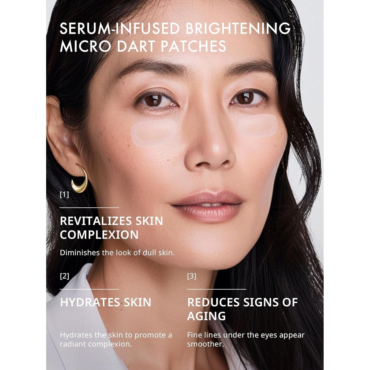 Depology Serum-Infused Brightening Micro Dart Patches – Pack of 12 | Vitamin C Patches for Dark Spots, Dull Skin Depology Serum-Infused Brightening Micro Dart Patches - 0.43 Oz (Pack of 12)