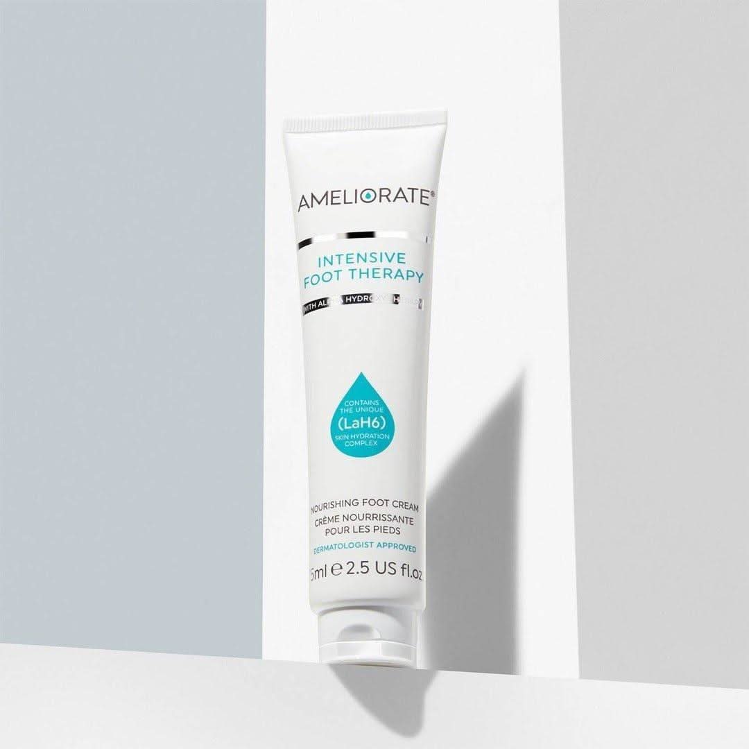 AMELIORATE Intensive Foot Treatment – 75ml | 12-Hour Moisture & Softening for Cracked Heels Ameliorate Intensive Foot Treatment 75ml - Glam Global UKAmeliorate