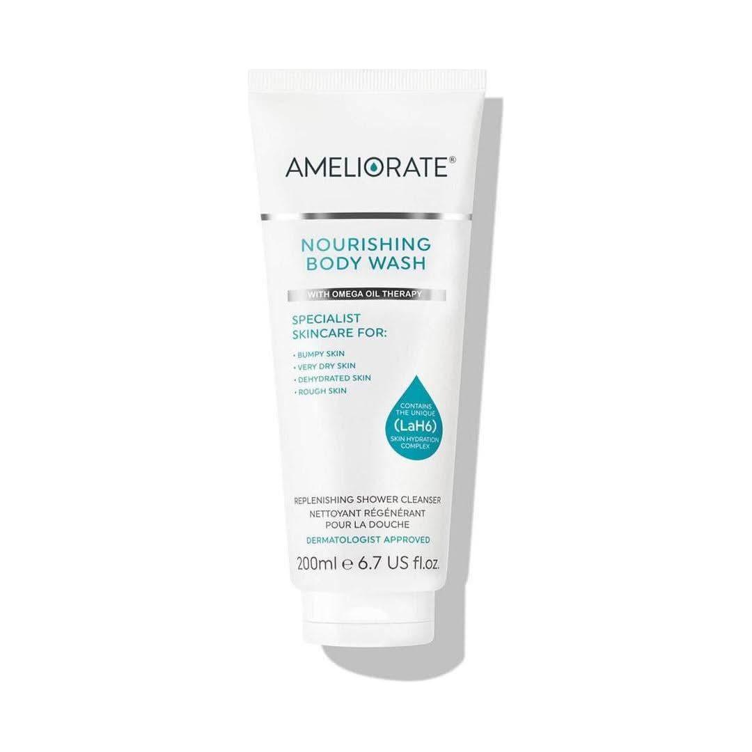 AMELIORATE Nourishing Body Wash – 200ml | Hydrating & Soap-Free Cleanser for Soft, Smooth Skin Ameliorate Nourishing Body Wash 200ml - Glam Global UKAmeliorate