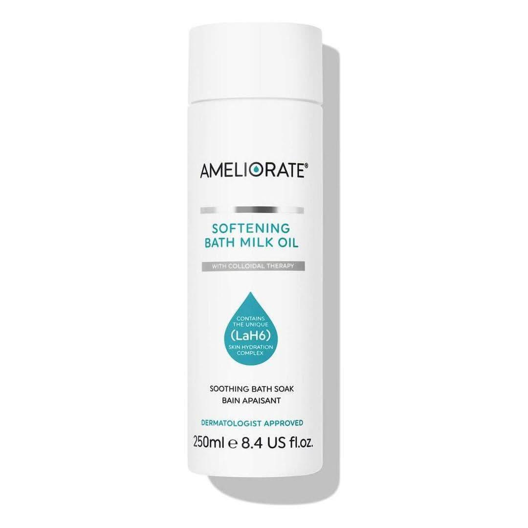 AMELIORATE Softening Bath Milk Oil – 250ml | Nourishing & Hydrating Soak for Dry, Rough Skin Ameliorate Softening Bath Milk Oil 250ml - Glam Global UKAmeliorate