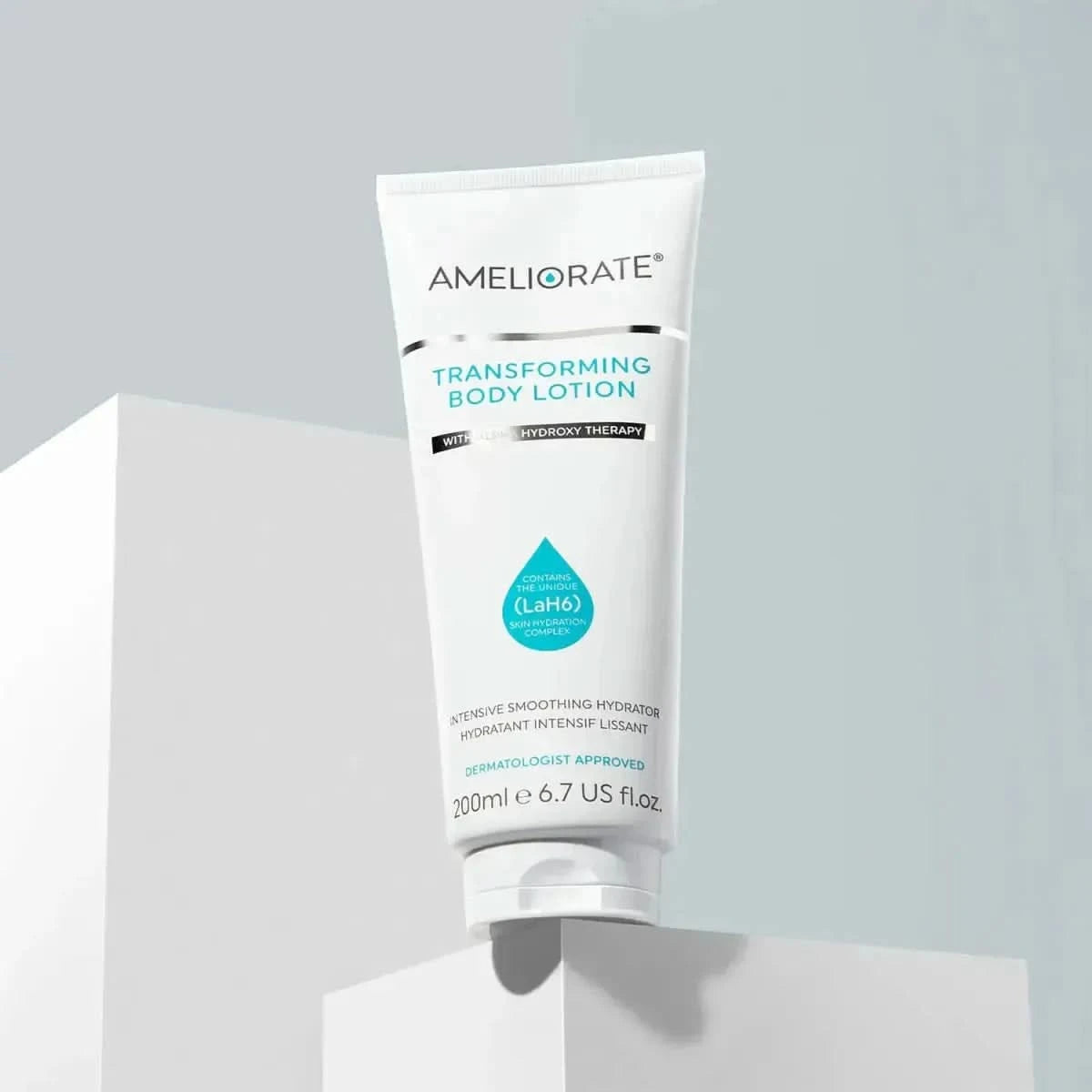 AMELIORATE Transforming Body Lotion Fragrance-Free – 200ml | 24-Hour Hydration for Rough, Bumpy & Dry Skin Ameliorate Transforming Body Lotion Fragrance Free 200ml - Glam Global UKAmeliorate