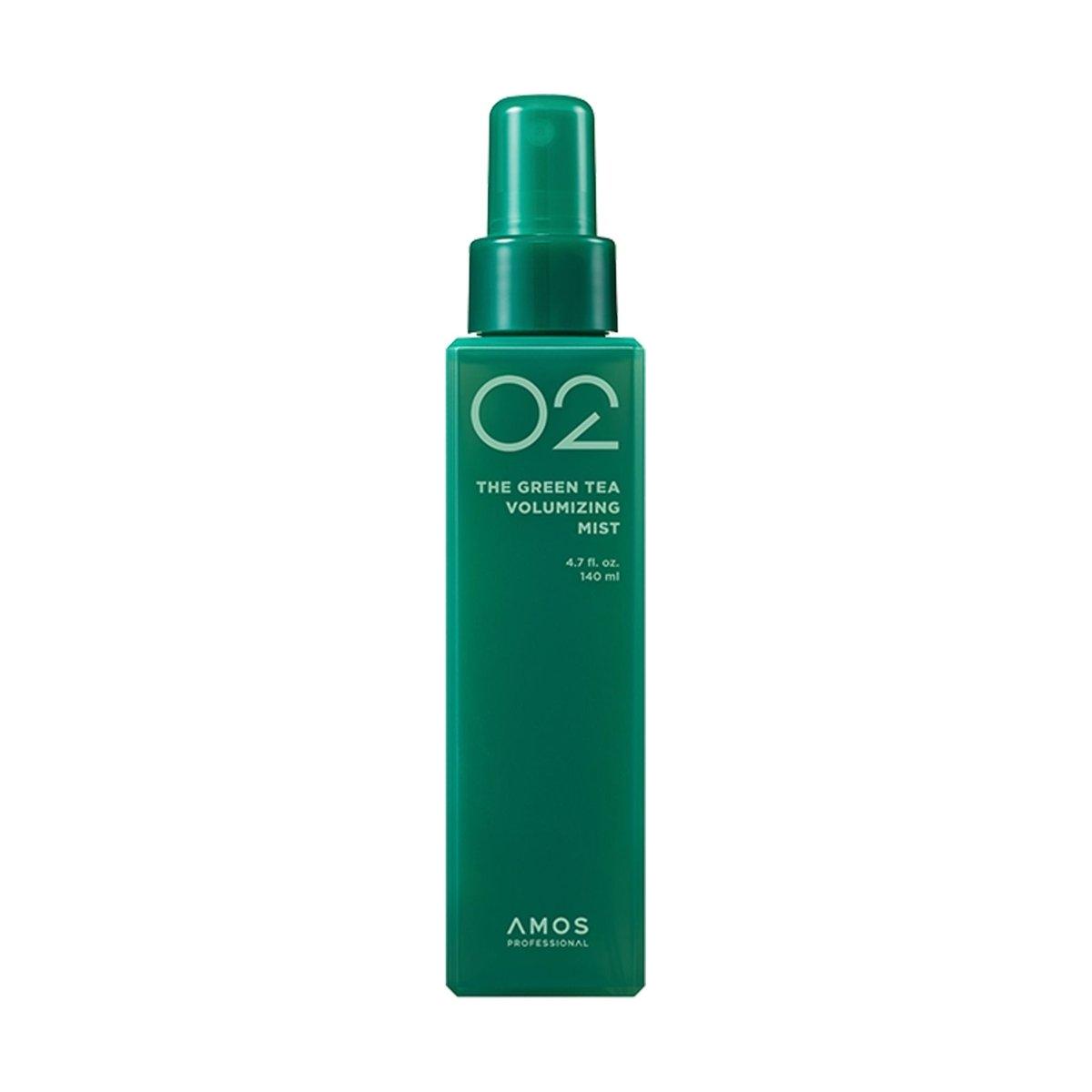 AMOS PROFESSIONAL The Green Tea Volumizing Mist – 140ml | Root-Lifting Spray for Fuller, Healthier Hair amos PROFESSIONAL THE GREEN TEA VOLUMIZING MIST 140ml - Glam Global UKamos PROFESSIONAL