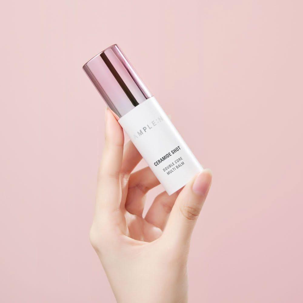 AMPLE:N Ceramide Shot Double Core Multi Balm – 10g | Hydration, Firmness & Glow in One Swipe AMPLE:N Ceramide Shot Double Core Multi Balm 10g - Glam Global UKAMPLE:N