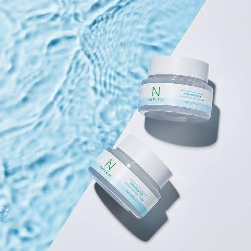 AMPLE:N Hyaluron Shot Hydration Gel Cream – 50ml | Cooling, Non-Sticky Moisture for Dewy, Fresh Skin AMPLE:N Hyaluron Shot Hydration Gel Cream 60ml - Glam Global UKAMPLE:N