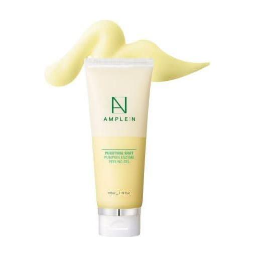 AMPLE:N Purifying Shot Pumpkin Enzyme Peeling Gel – 100ml | Gentle Gommage Exfoliator for Sensitive Skin AMPLE:N Purifying Shot Pumpkin Enzyme Peeling Gel 100ml - Glam Global UKAMPLE:N