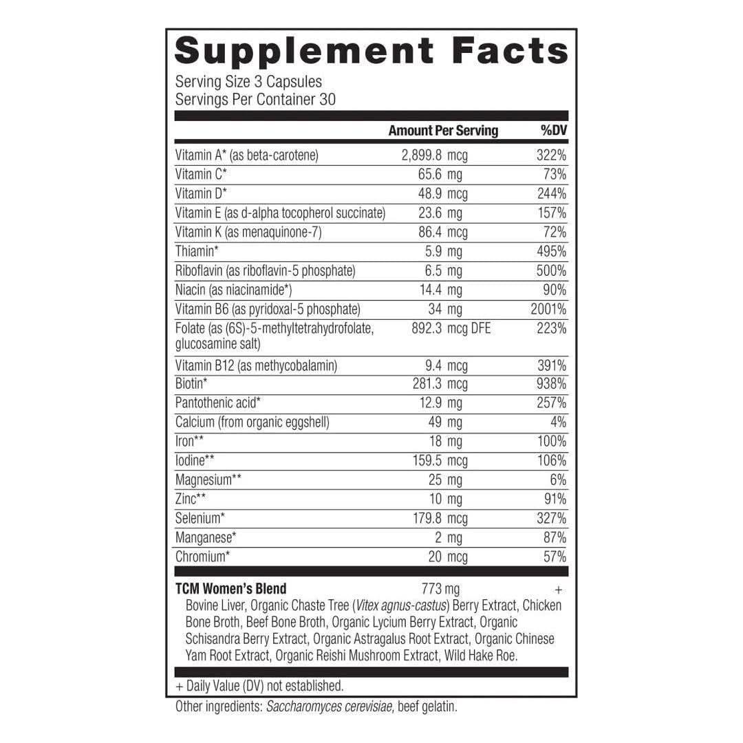 Ancient Nutrition Women's 21 Vitamins & Minerals – 90 Capsules | Daily Multivitamin for Energy, Hormonal Balance & Wellness Ancient Nutrition Women's 21 Vitamins and Minerals (90 Capsules) - Glam Global UKAncient Nutrition