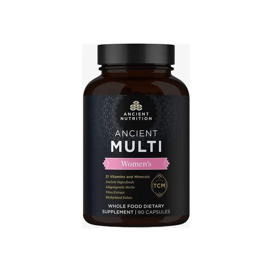Ancient Nutrition Women's 21 Vitamins & Minerals – 90 Capsules | Daily Multivitamin for Energy, Hormonal Balance & Wellness Ancient Nutrition Women's 21 Vitamins and Minerals (90 Capsules) - Glam Global UKAncient Nutrition