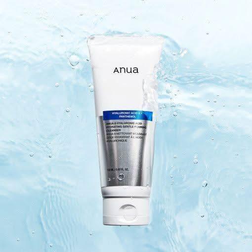 Anua 8 Hyaluronic Acid Hydrating Gentle Foaming Cleanser – 150ml | Deep Cleanse & Intense Moisture for Dry & Sensitive Skin Anua 8 Hyaluronic Acid Hydrating Gentle Foaming Cleanser 150ml - Glam Global UKAnua