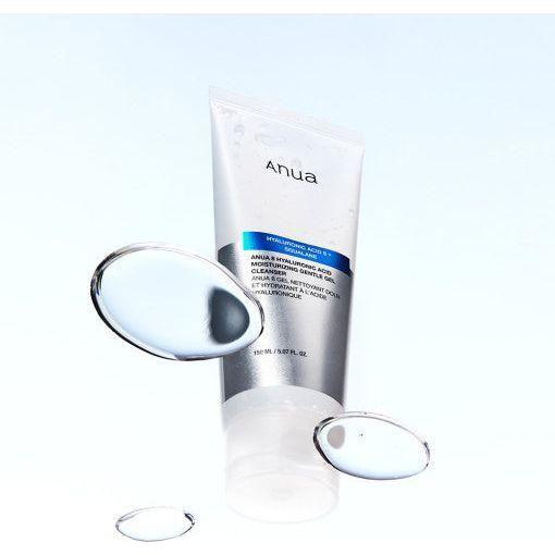 Anua 8 Hyaluronic Acid Moisturizing Gentle Gel Cleanser – 150ml | Deep Cleansing with Intense Hydration for Sensitive Skin Anua 8 Hyaluronic Acid Moisturizing Gentle Gel Cleanser 150ml - Glam Global UKAnua