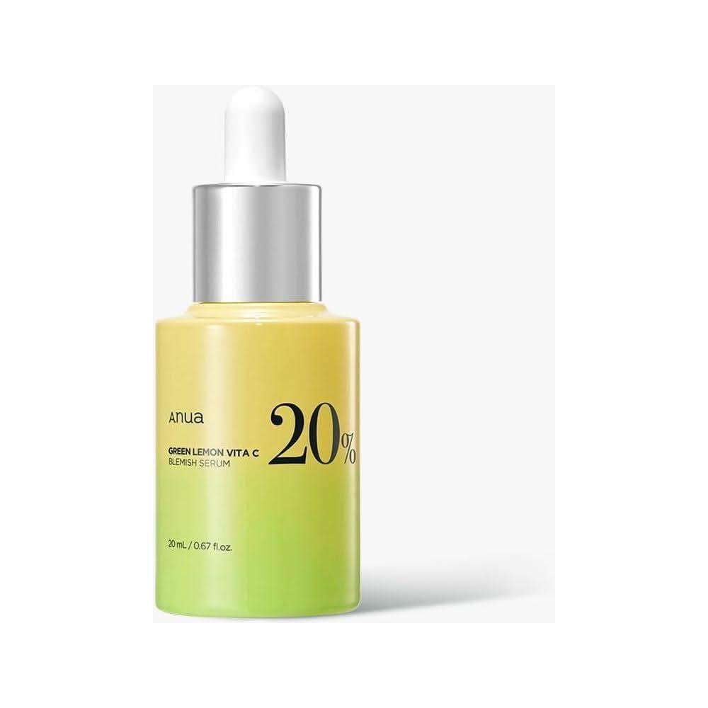 Anua Green Lemon Vitamin C Blemish Serum – 30ml | Brightening Care for Hyperpigmentation & Dull Skin Anua Green Lemon Vitamin C Blemish Serum - 20ml | Brightening & Skin Tone Correction - Glam Global UKAnua