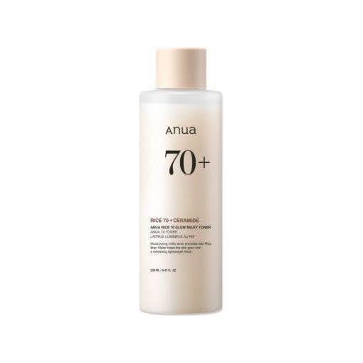 Anua Rice 70 Glow Milky Toner – 250ml | Brightening, Barrier-Boosting Hydration for Glass Skin Anua Rice 70 Glow Milky Toner - 250ml - Glam Global UKAnua