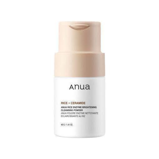 Anua Rice Enzyme Brightening Cleansing Powder – 50g | 2-in-1 Cleanser & Exfoliating Mask Anua Rice Enzyme Brightening Cleansing Powder 40g | Multi - Purpose Gentle Cleanser - Glam Global UKAnua