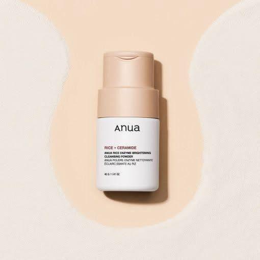 Anua Rice Enzyme Brightening Cleansing Powder – 50g | 2-in-1 Cleanser & Exfoliating Mask Anua Rice Enzyme Brightening Cleansing Powder 40g | Multi - Purpose Gentle Cleanser - Glam Global UKAnua