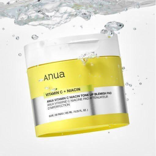 Anua Vitamin C + Niacin Tone Up Blemish Pad – 70 Pads | Brightening & Tone-Perfecting Skincare Wipes Anua Vitamin C + Niacin Tone Up Blemish Pad - 60 Pads (185ml) - Glam Global UKAnua