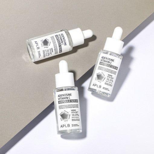 APLB Adenosine Vitamin C Ampoule Serum – 55ml | Hydrating, Firming & Brightening Daily Serum APLB Adenosine Vitamin C Ampoule Serum 40ml - Glam Global UKAPLB