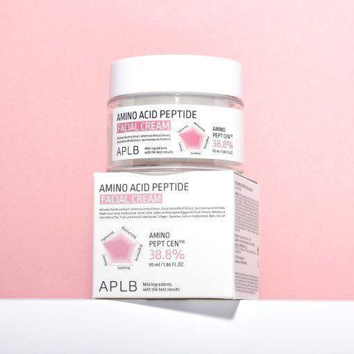 APLB Amino Acid Peptide Facial Cream – 55ml | Anti-Aging & Skin Barrier Repair Moisturiser APLB Amino Acid Peptide Facial Cream 55ml - Glam Global UKAPLB