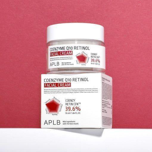 APLB Coenzyme Q10 Retinol Facial Cream – 55ml | Advanced Anti-Aging & Skin Repair Moisturiser APLB Coenzyme Q10 Retinol Facial Cream 55ml - Glam Global UKAPLB