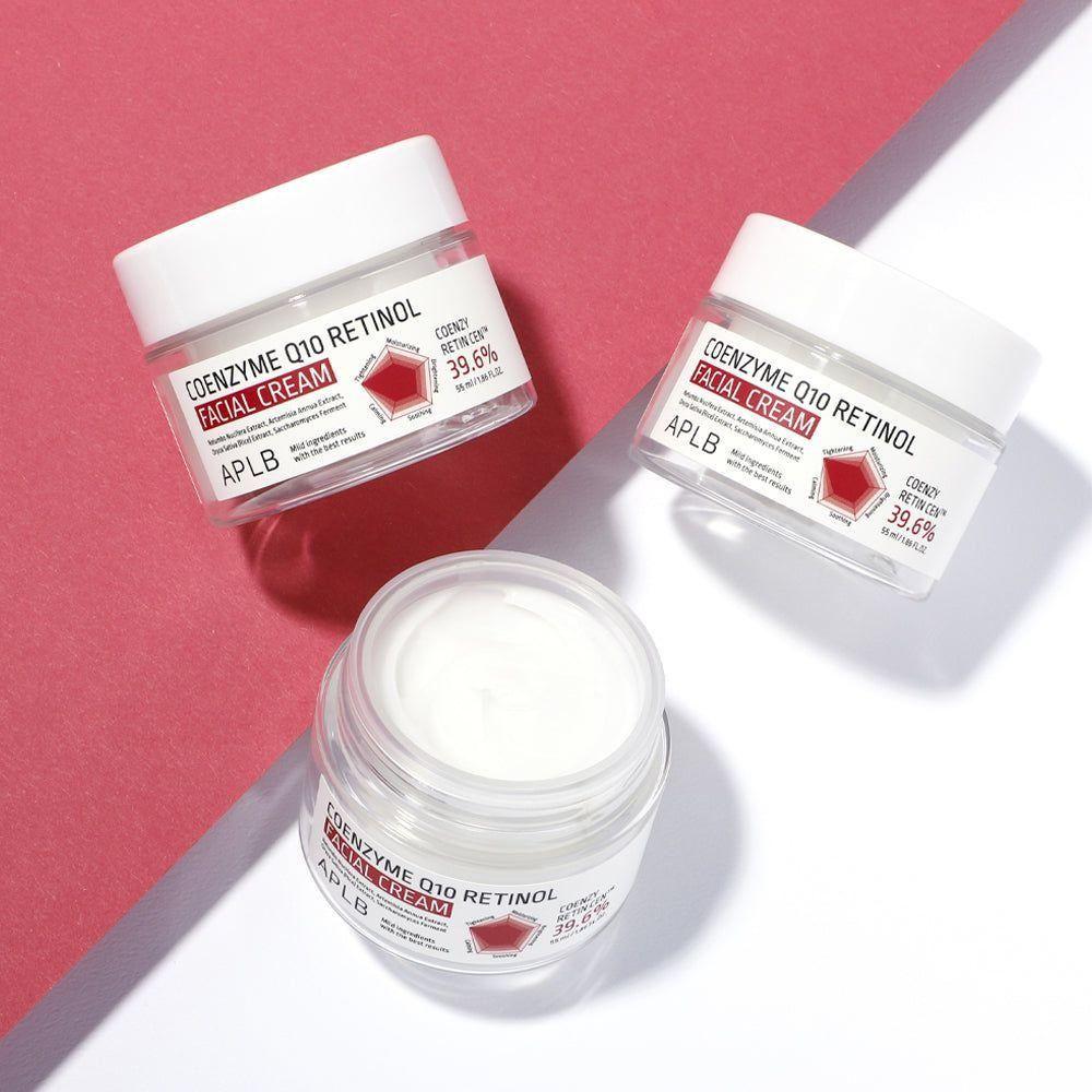 APLB Coenzyme Q10 Retinol Facial Cream – 55ml | Advanced Anti-Aging & Skin Repair Moisturiser APLB Coenzyme Q10 Retinol Facial Cream 55ml - Glam Global UKAPLB