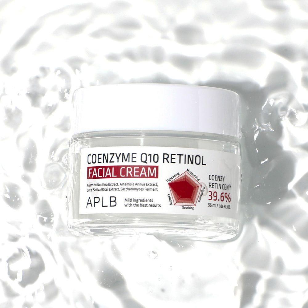 APLB Coenzyme Q10 Retinol Facial Cream – 55ml | Advanced Anti-Aging & Skin Repair Moisturiser APLB Coenzyme Q10 Retinol Facial Cream 55ml - Glam Global UKAPLB