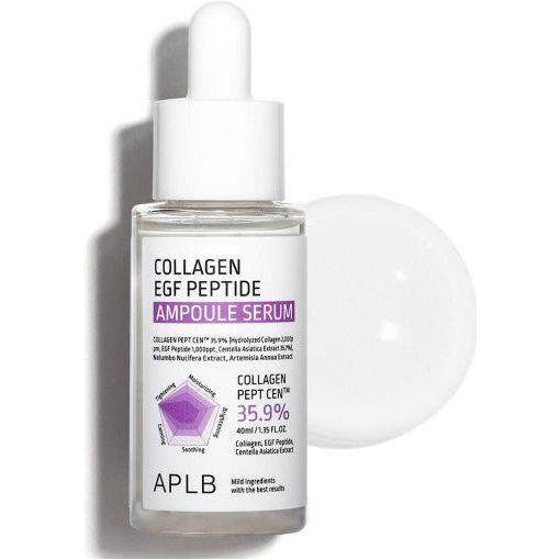 APLB Collagen EGF Peptide Ampoule Serum – 30ml | Lifting, Firming & Deep Hydration APLB Collagen EGF Peptide Ampoule Serum 40ml - Glam Global UKAPLB