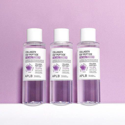 APLB Collagen EGF Peptide Facial Toner – 200ml | Firming, Hydrating & Pore-Refining Toner APLB Collagen EGF Peptide Facial Toner 160ml - Glam Global UKAPLB