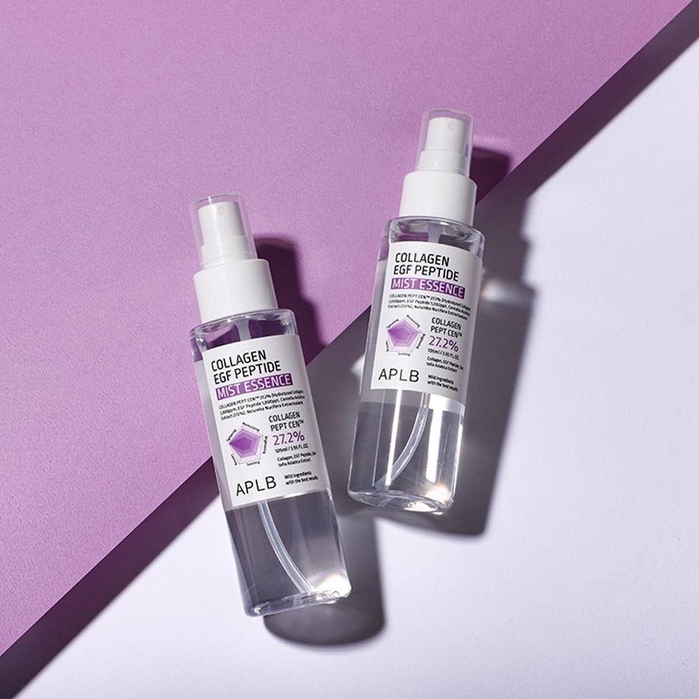 APLB Collagen EGF Peptide Mist Essence – 100ml | Firming, Hydrating & Soothing Facial Mist APLB Collagen EGF Peptide Mist Essence 105ml - Glam Global UKAPLB
