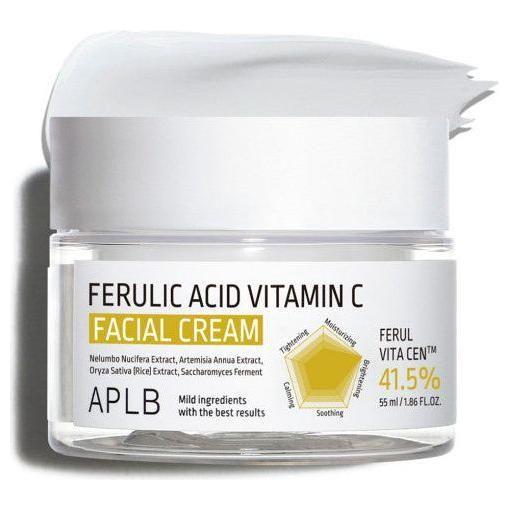 APLB Ferulic Acid Vitamin C Facial Cream – 55ml | Brightening & Antioxidant Moisturiser APLB Ferulic Acid Vitamin C Facial Cream 55ml - Glam Global UKAPLB