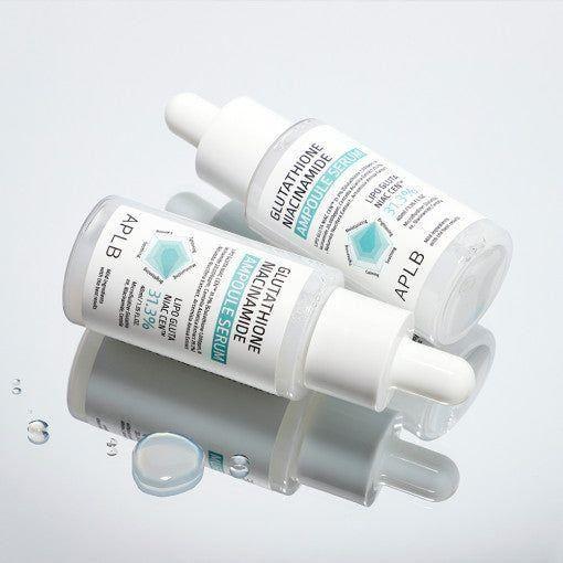 APLB Glutathione Niacinamide Ampoule Serum – 30ml | Brightening, Firming & Hydrating Serum APLB Glutathione Niacinamide Ampoule Serum 40ml - Glam Global UKAPLB