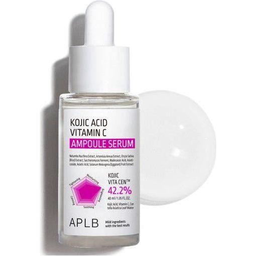 APLB Kojic Acid Vitamin C Ampoule Serum – 55ml | Brightening, Hydrating & Skin Barrier Repair APLB Kojic Acid Vitamin C Ampoule Serum - 40ml | Brightening & Hydrating Care - Glam Global UKAPLB