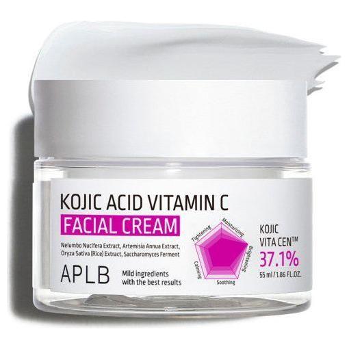 APLB Kojic Acid Vitamin C Facial Cream – 55ml | Brightening & Anti-Aging Moisturiser APLB Kojic Acid Vitamin C Facial Cream 55ml - Glam Global UKAPLB