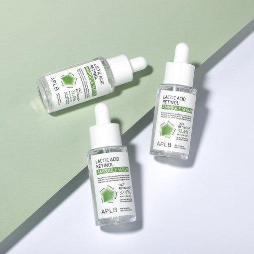 APLB Lactic Acid Retinol Ampoule Serum – 55ml | Gentle Exfoliation & Deep Hydration APLB Lactic Acid Retinol Ampoule Serum 40ml - Glam Global UKAPLB