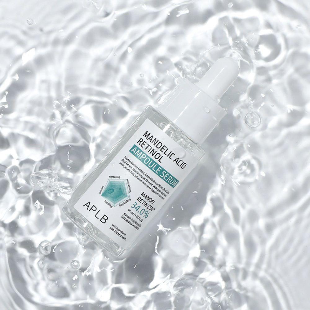 APLB Mandelic Acid Retinol Ampoule Serum – 55ml | Gentle Exfoliation & Hydrating Treatment APLB Mandelic Acid Retinol Ampoule Serum 40ml | Gentle Exfoliation & Elasticity Boost - Glam Global UKAPLB