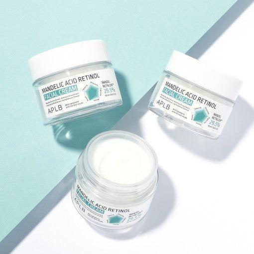 APLB Mandelic Acid Retinol Facial Cream – 55ml | Gentle Exfoliation & Hydration APLB Mandelic Acid Retinol Facial Cream 55ml - Glam Global UKAPLB