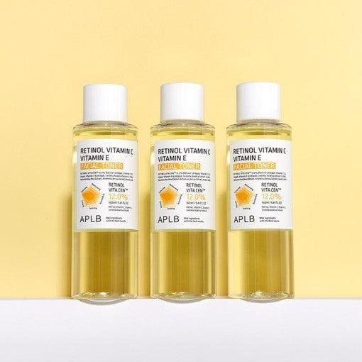 APLB Retinol Vitamin C Vitamin E Facial Toner - 160ml | Anti-Aging & Radiance Boost APLB Retinol Vitamin C Vitamin E Facial Toner - 160ml | Anti - Aging & Radiance Boost - Glam Global UKAPLB