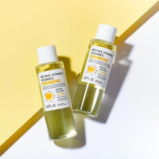 APLB Retinol Vitamin C Vitamin E Facial Toner - 160ml | Anti-Aging & Radiance Boost APLB Retinol Vitamin C Vitamin E Facial Toner - 160ml | Anti - Aging & Radiance Boost - Glam Global UKAPLB