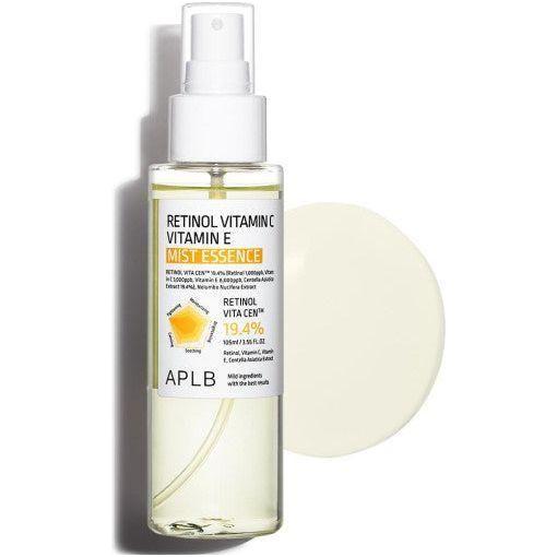 APLB Retinol Vitamin C Vitamin E Mist Essence - 105ml | Pore Care & Skin Revitalization APLB Retinol Vitamin C Vitamin E Mist Essence - 105ml | Pore Care & Skin Revitalization - Glam Global UKAPLB