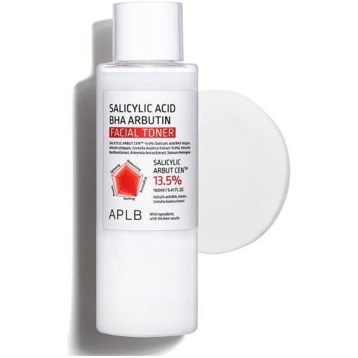 APLB Salicylic Acid BHA Arbutin Facial Toner – 200ml | Exfoliating & Brightening Toner for Clearer Skin APLB Salicylic Acid BHA Arbutin Facial Toner 160ml - Glam Global UKAPLB