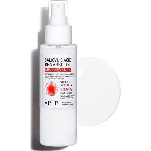 APLB Salicylic Acid BHA Arbutin Mist Essence – 120ml | Acne-Fighting & Hydrating Facial Spray APLB Salicylic Acid BHA Arbutin Mist Essence 105ml - Glam Global UKAPLB
