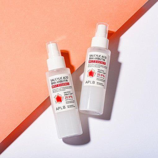 APLB Salicylic Acid BHA Arbutin Mist Essence – 120ml | Acne-Fighting & Hydrating Facial Spray APLB Salicylic Acid BHA Arbutin Mist Essence 105ml - Glam Global UKAPLB