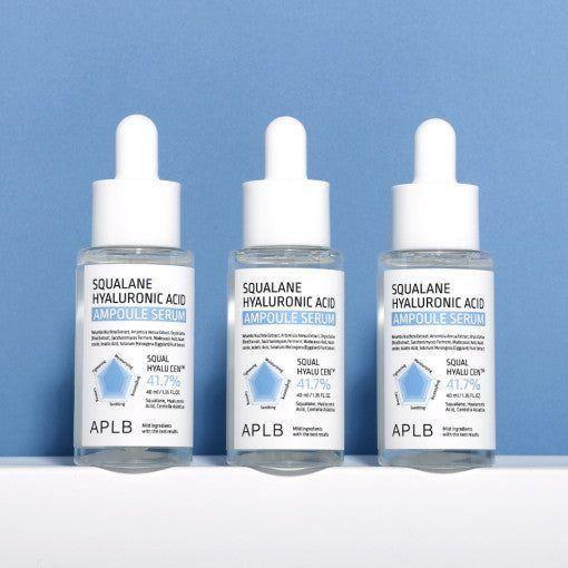 APLB Squalane Hyaluronic Acid Ampoule Serum – 55ml | Deep Hydration & Skin Barrier Repair APLB Squalane Hyaluronic Acid Ampoule Serum 40ml - Glam Global UKAPLB