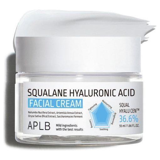 APLB Squalane Hyaluronic Acid Facial Cream – 55ml | Deep Hydration & Skin Barrier Repair APLB Squalane Hyaluronic Acid Facial Cream 55ml - Glam Global UKAPLB