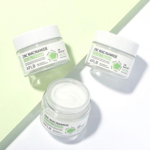 APLB Zinc Niacinamide Facial Cream – 55ml | Oil Control & Brightening for Clear, Balanced Skin APLB Zinc Niacinamide Facial Cream 55ml | Oil Control & Brightening Care - Glam Global UKAPLB