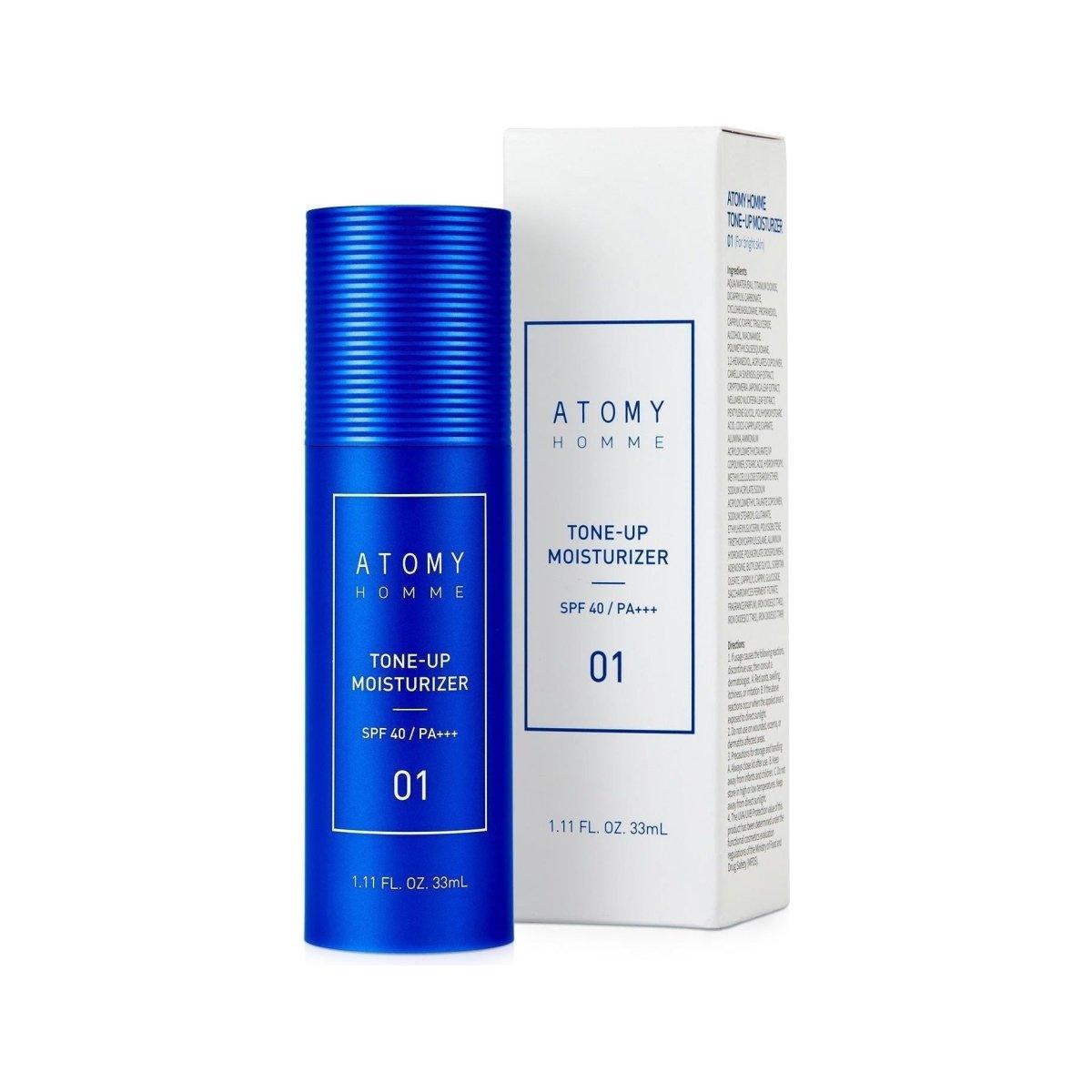 ATOMY Homme Tone Up Moisturizer – 33ml | All-in-One Hydration, Tone Correction & UV Protection ATOMY Homme Tone Up Moisturizer 33ml - Glam Global UKATOMY
