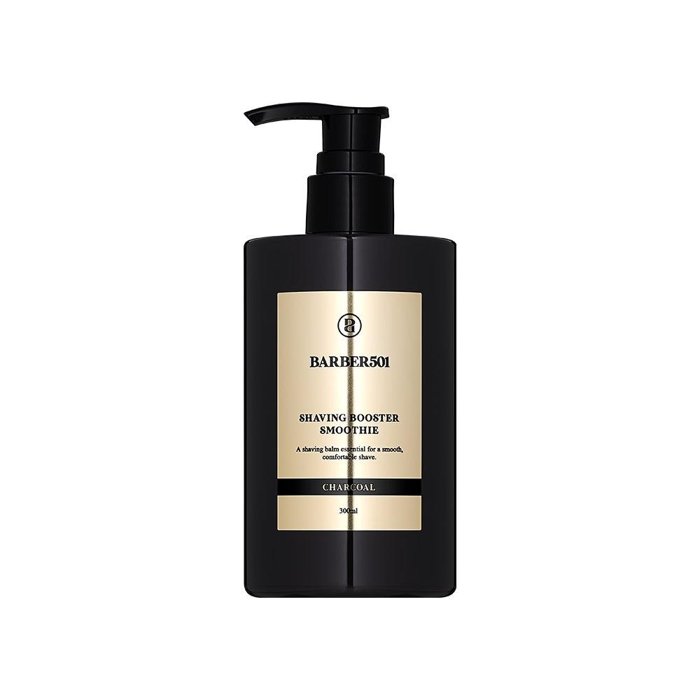 BARBER501 Shaving Booster Smoothie 300ml #CHARCOAL | Smooth Shave & Detoxifying Care for Oily & Irritated Skin BARBER501 Shaving Booster Smoothie 300ml #CHARCOAL - Glam Global UKBARBER501