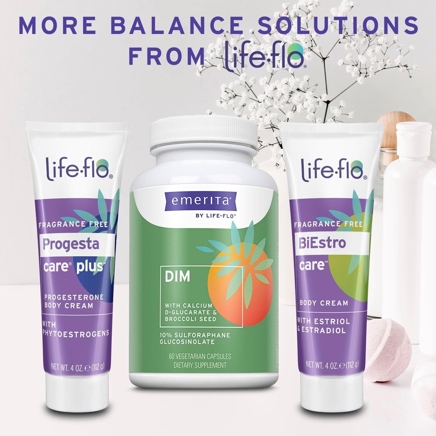 Emerita by Life-flo Midlife Balance – 60 Capsules | Herbal Support for Menopause & PMS Relief Emerita by Life-flo Midlife Balance With Black Cohosh and Red Clover -  60 Vegetarian Capsules