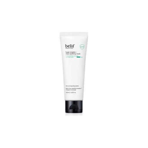 belif Super Knights Clear Soothing Mask – 120ml | Overnight Hydration & Skin Brightening belif Super Knights Clear Soothing Mask 120ml - Glam Global UKbelif