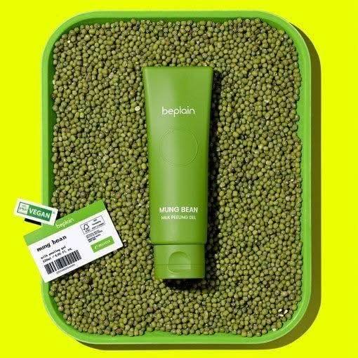 beplain Mung Bean Milk Peeling Gel – 120ml | Gentle Exfoliation for Smooth, Radiant Skin beplain Mung Bean Milk Peeling Gel 120ml - Glam Global UKbeplain