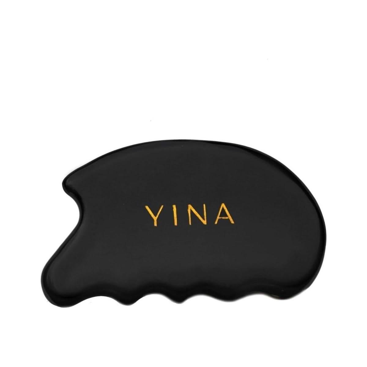 YINA Bian Stone Gua Sha | Traditional Chinese Massage Tool for Face & Body Detox, Tension Relief & Radiance YINA Bian Stone Gua Sha - Glam Global UKYINA